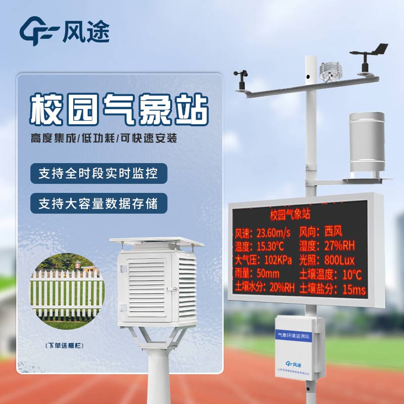FT-XQ4校園氣象站：科研級氣象監測與教育解決方案